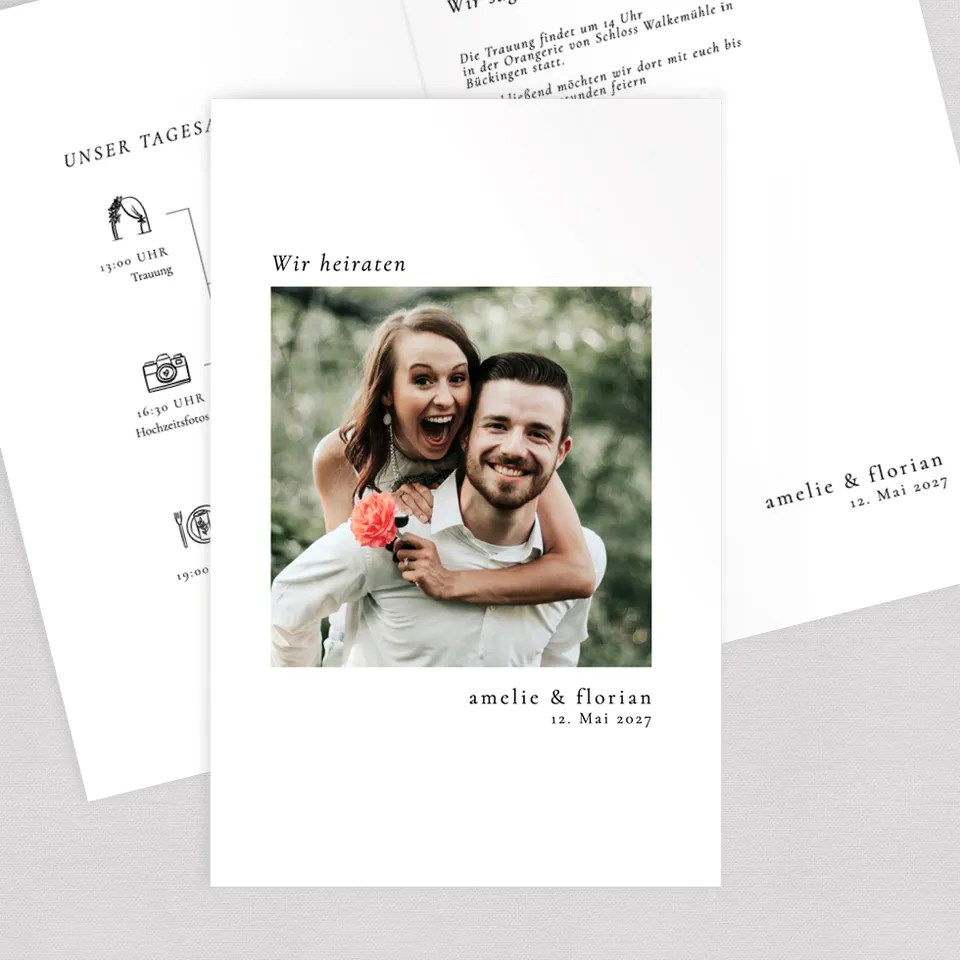 weddingstyle-once-in-a-lifetime-hochzeitseinladung-klappkarte-b6 image 1
