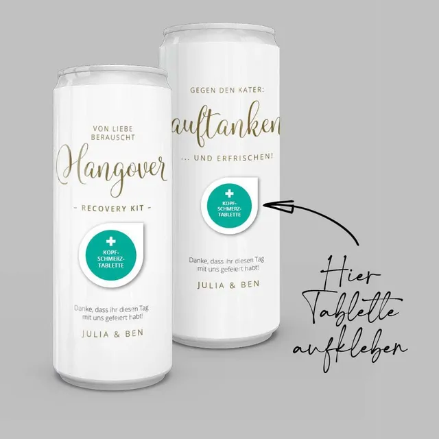weddingstyle-jga-dosen-aufkleber-hangover-kit-10er-set-wasserfest image 1