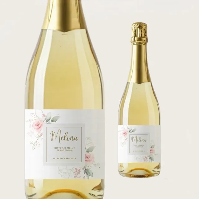 weddingstyle-feier-flaschenetikett-rose-wasserfester-aufkleber image 1