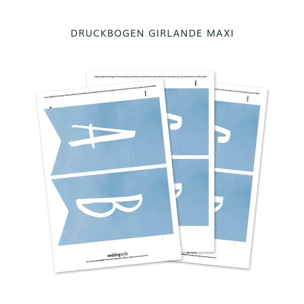 weddingstyle-feier-diy-girlande-wasserfarbe-blau-pdf-vorlage-buchstaben image 5