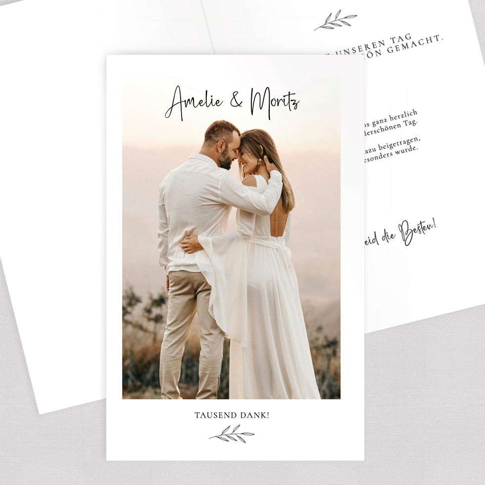 weddingstyle-hochzeitskarten-olive-klappkarte-dankeskarte-zweiseitig image 1