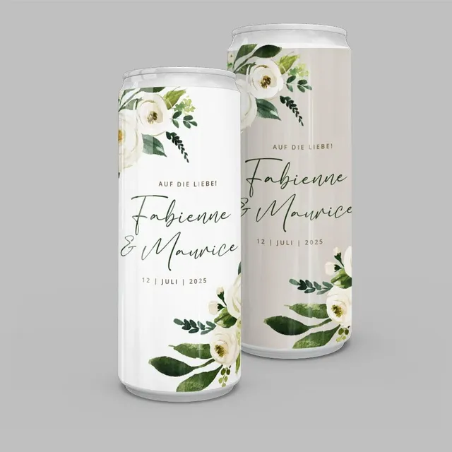 weddingstyle-sektempfang-getr-nkedosen-white-flowers-personalisiert image 1