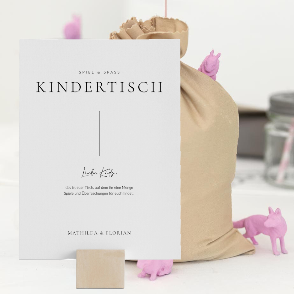 weddingstyle-feier-kindertisch-schild-pure-infoschild-vorlage image 1