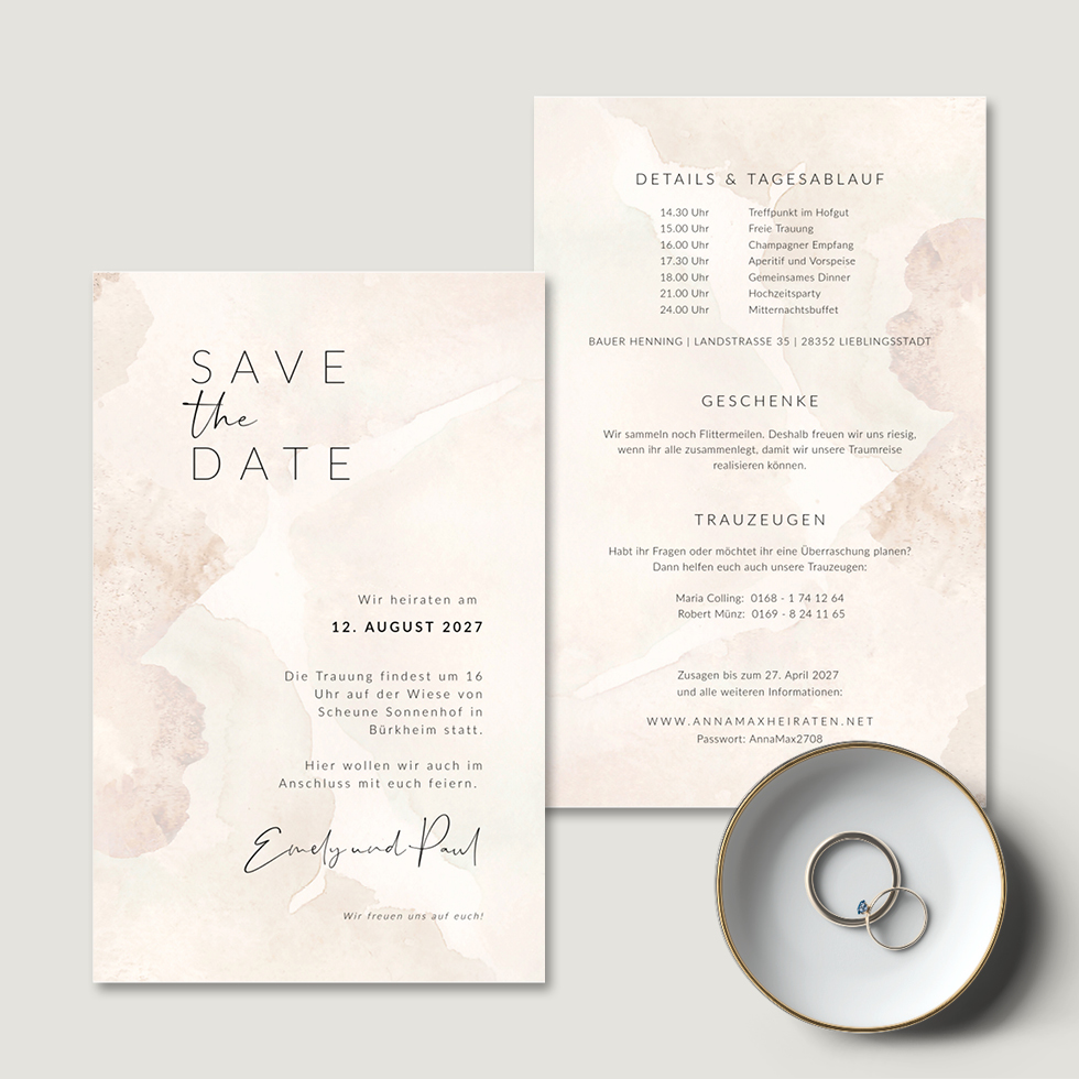 weddingstyle-together-hochzeitseinladung-b6-qr-code-beidseitig image 2