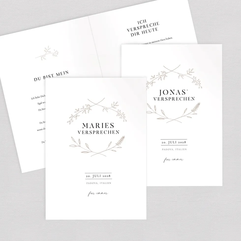 weddingstyle-vintage-vibes-eheversprechen-hefte-2er-set image 1