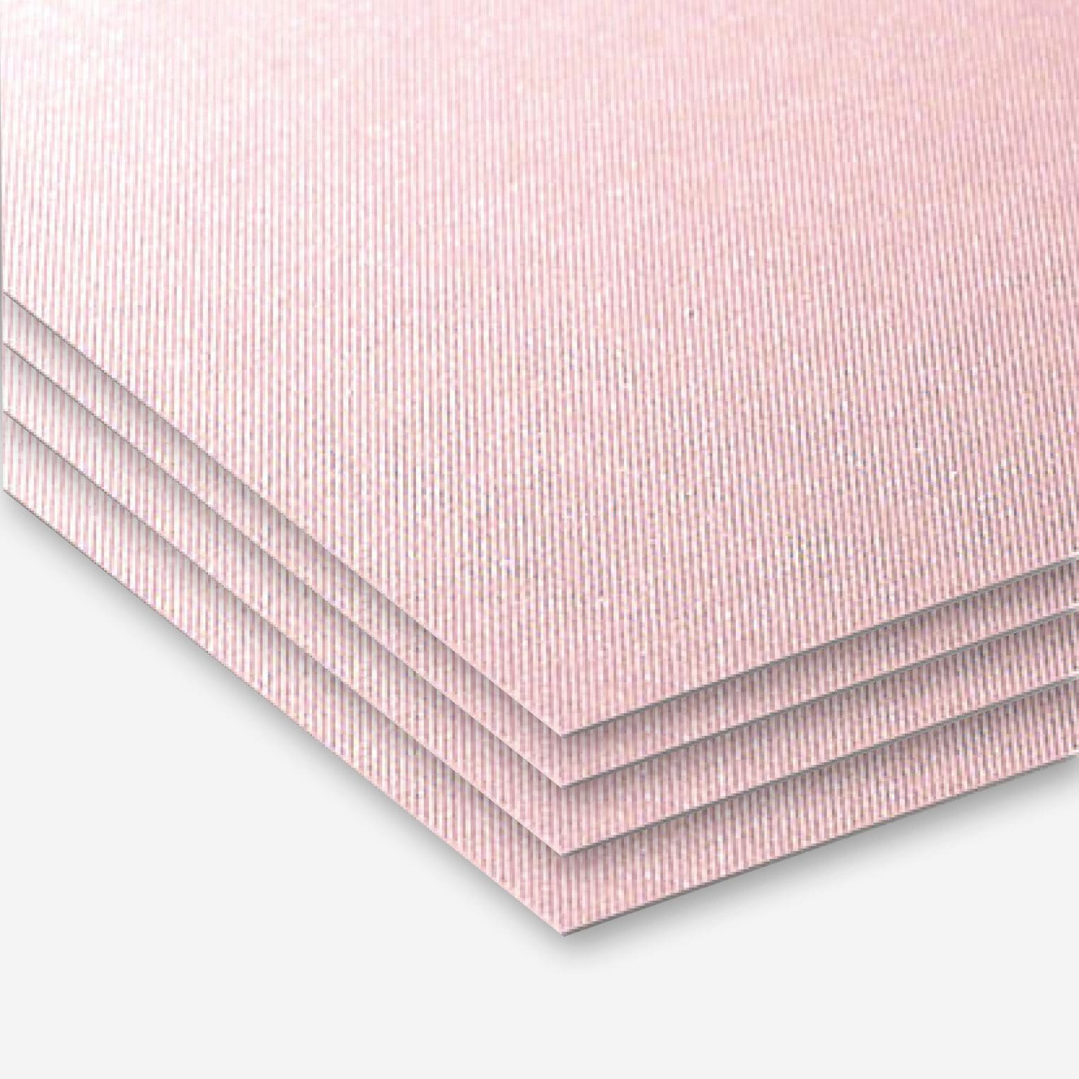 weddingstyle-papier-rosa-wabenstruktur-gl-nzend-din-a4-310-g image 1