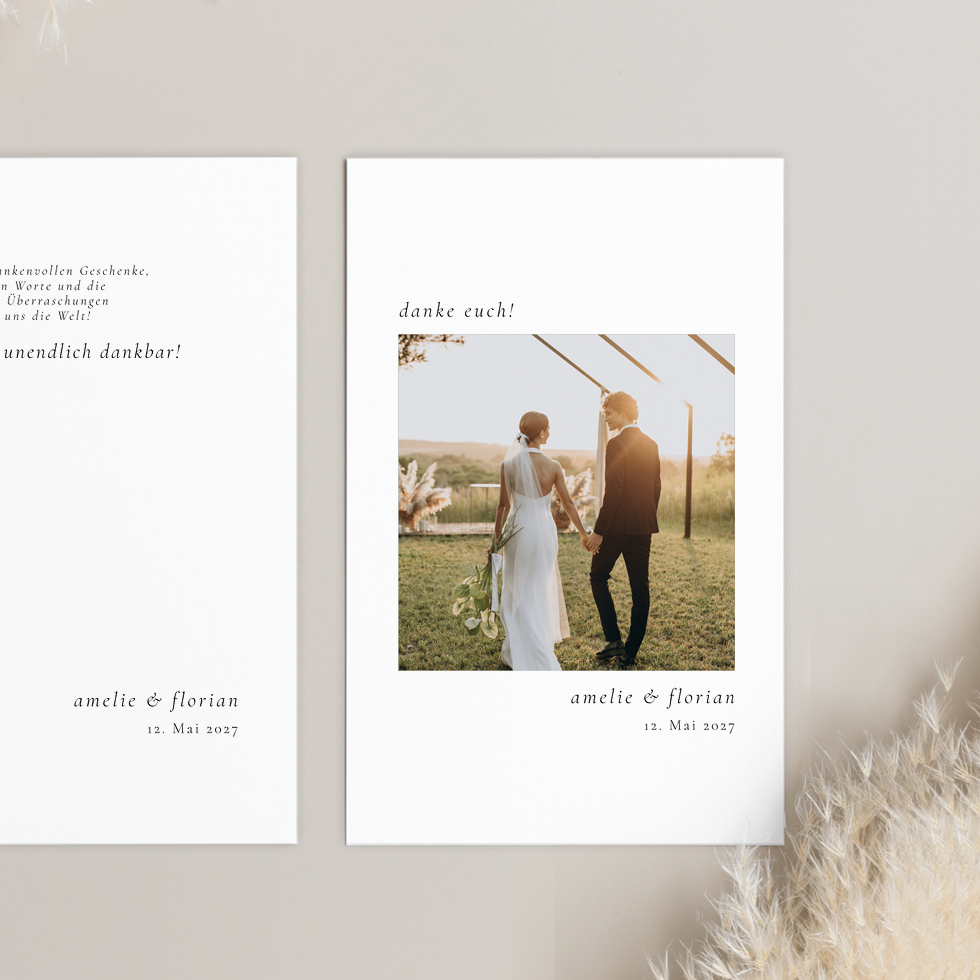 weddingstyle-hochzeitskarten-dankeskarte-pure-personalisiert image 1