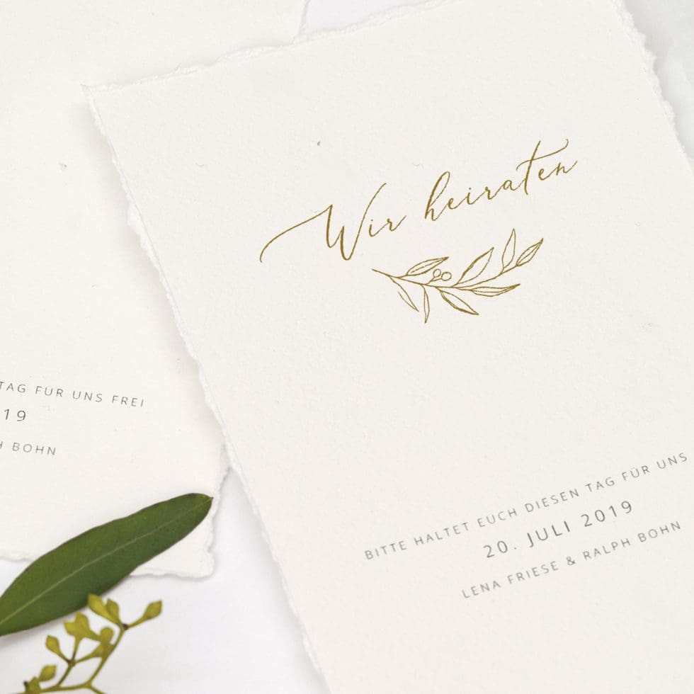 weddingstyle-hochzeitskarten-stempel-wir-heiraten-kalligraphie image 1