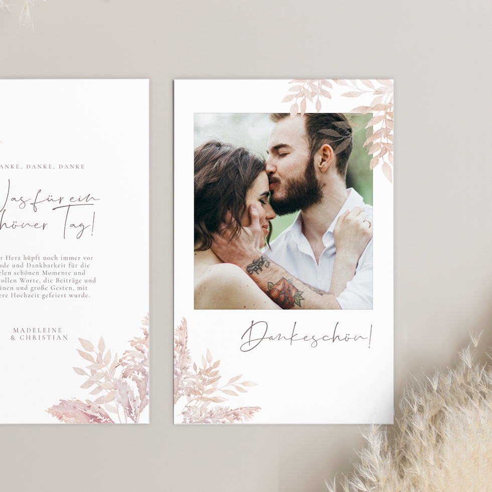 weddingstyle-hochzeitskarten-dankeskarte-pampas-druck-ab-25-st-ck image 1