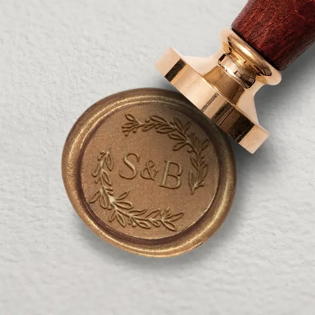 weddingstyle-classic-siegelstempel-messing-personalisiert image 1