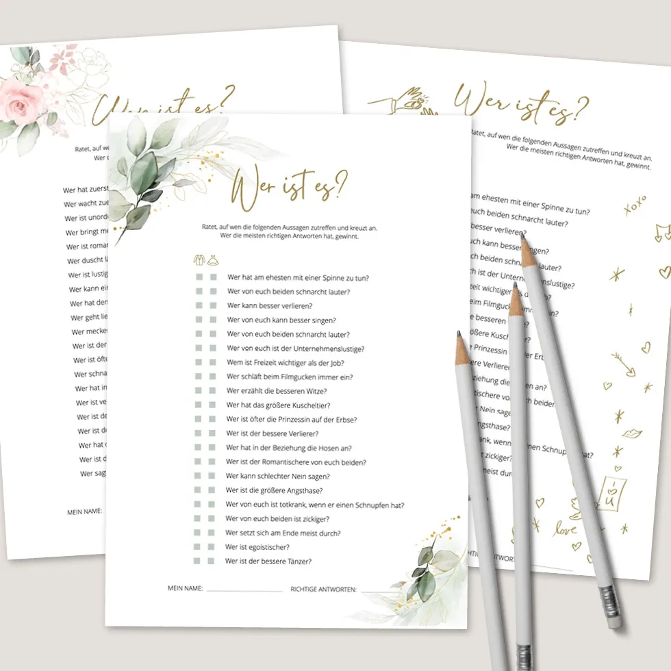 weddingstyle-spiele-wer-ist-es-spielb-gen-personalisierbar image 1