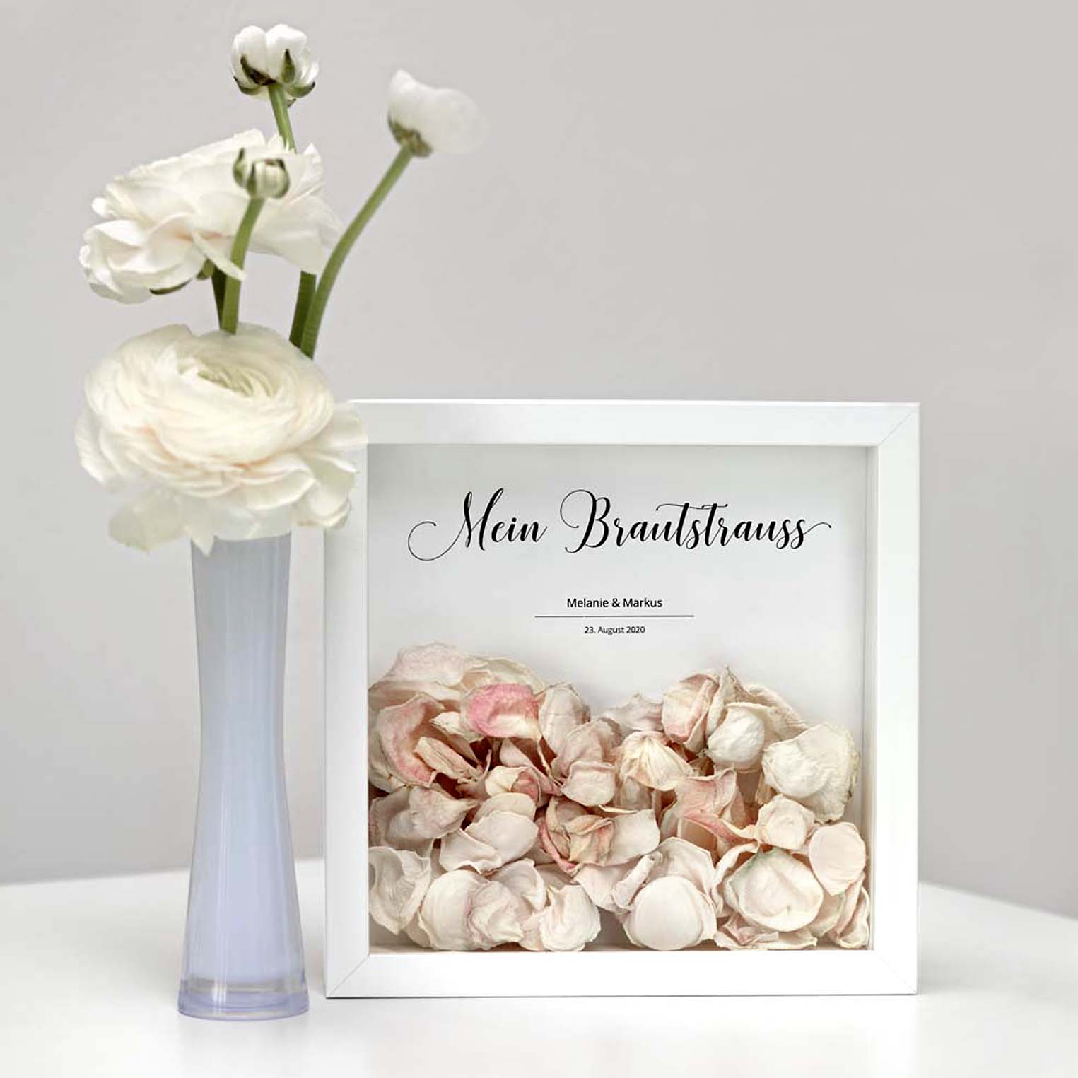 weddingstyle-geschenke-brautstrau-3-d-bilderrahmen-personalisiert image 3