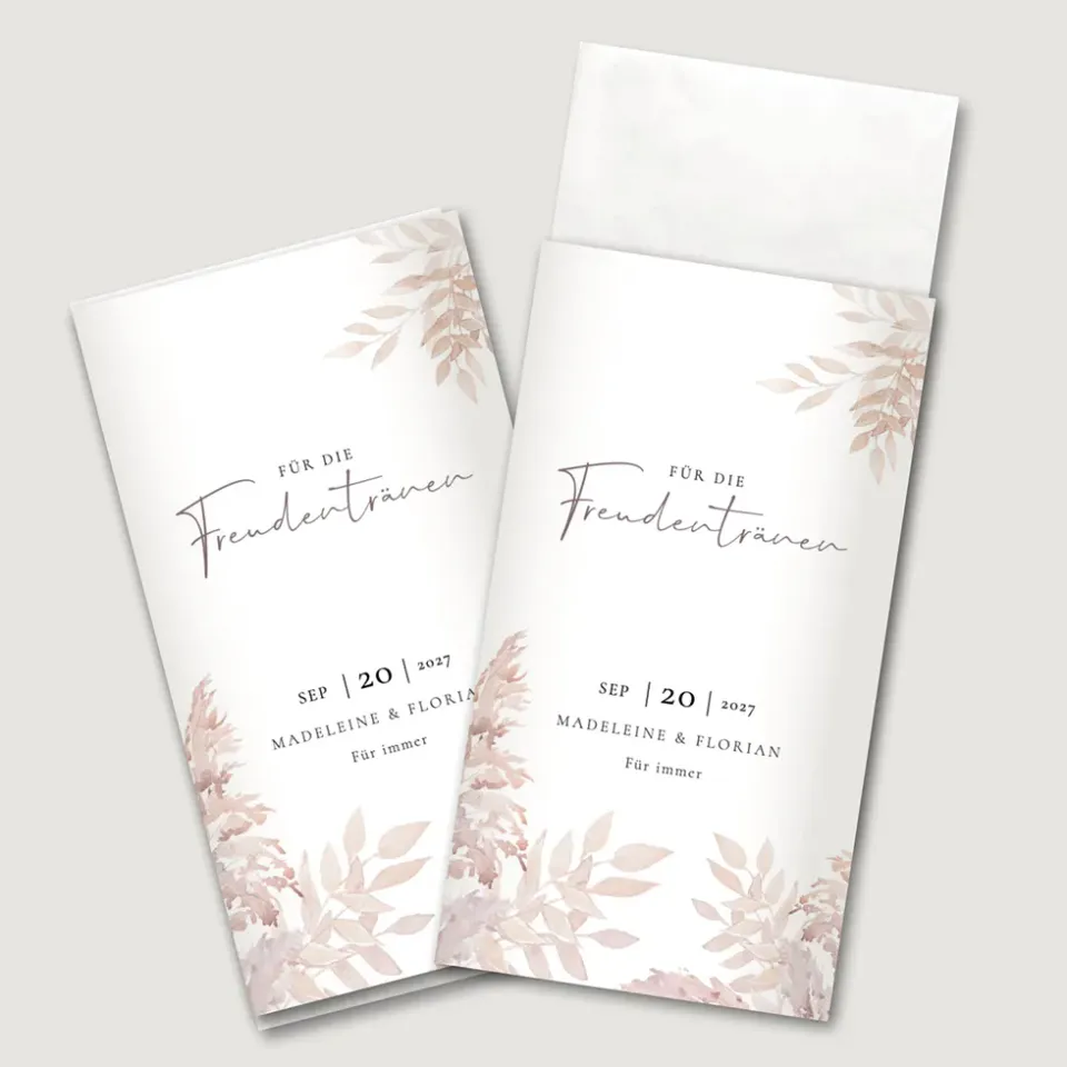 weddingstyle-trauung-freudentr-nen-banderolen-pampas-gedruckt image 1