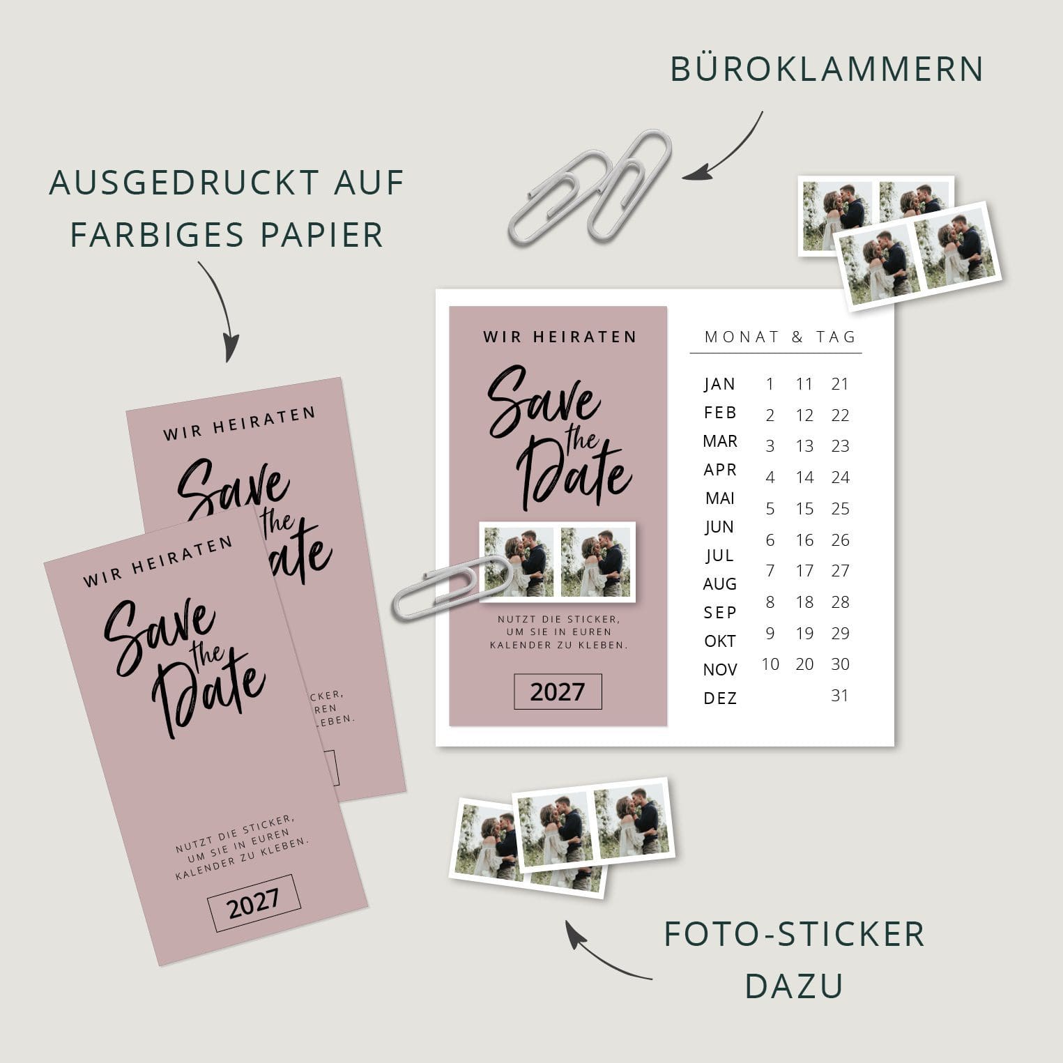 weddingstyle-hochzeitskarten-save-the-date-kalender-karte-diy image 2