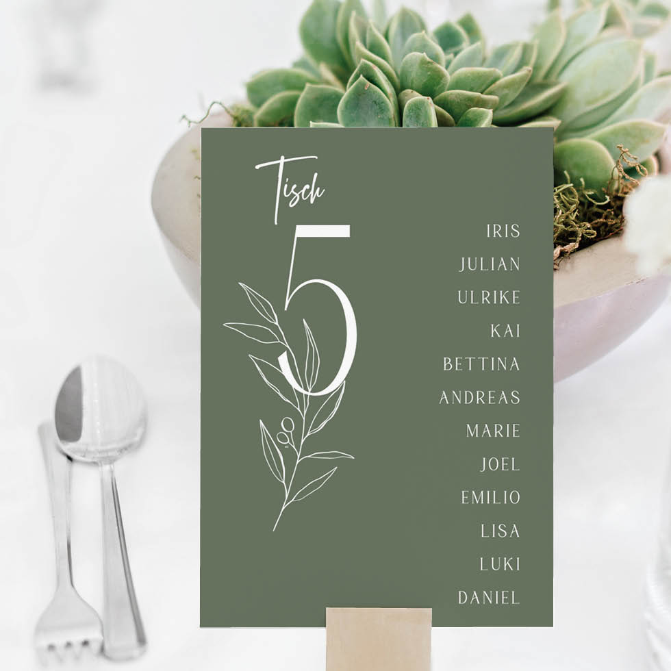 weddingstyle-feier-gruppentischkarten-salbeigr-n-105x148-mm image 1