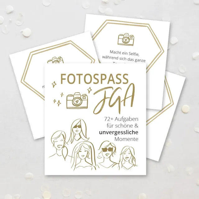 weddingstyle-jga-fotospiel-challenge-kartenset-78-karten image 1