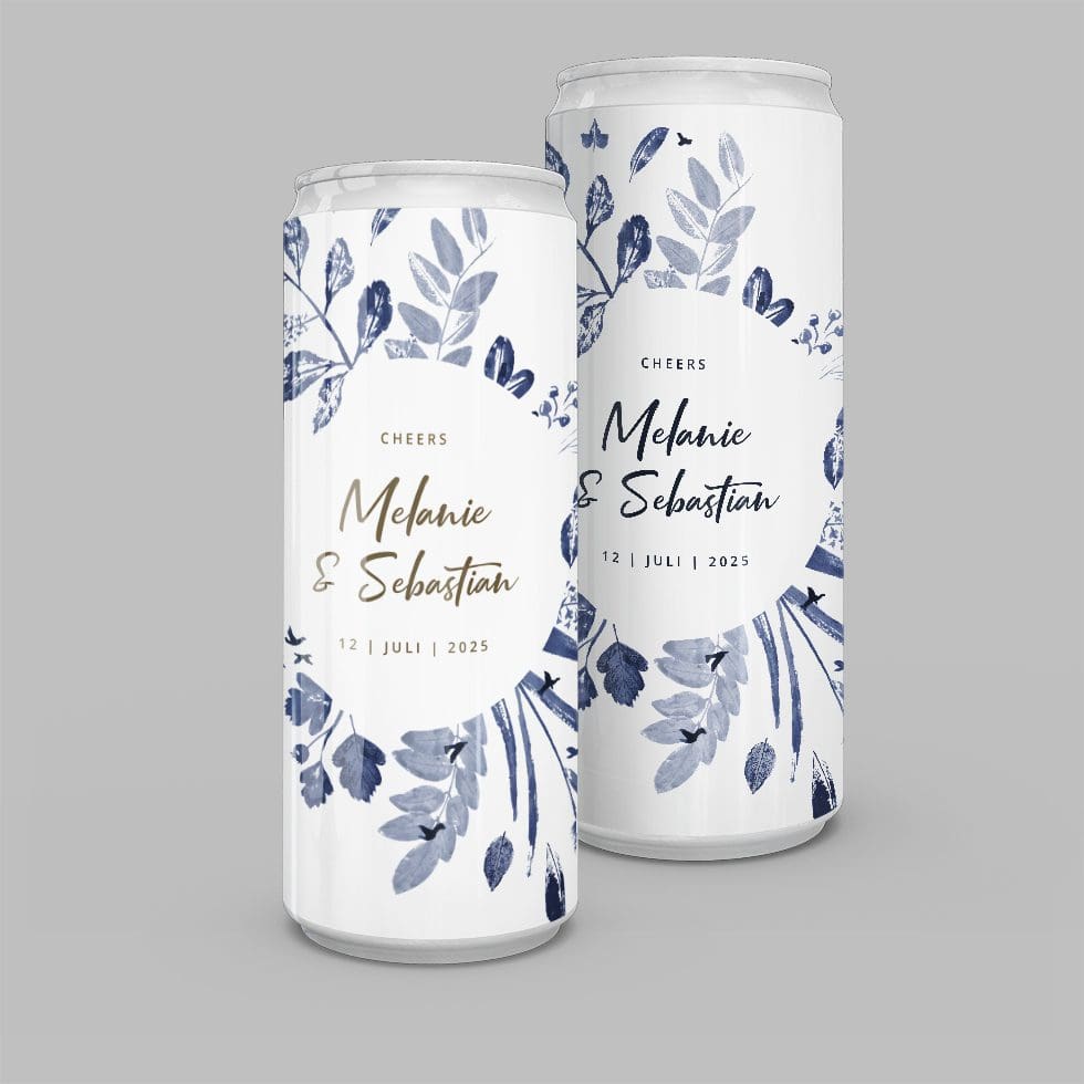 weddingstyle-sektempfang-getr-nkedosen-blue-dream-personalisiert image 1