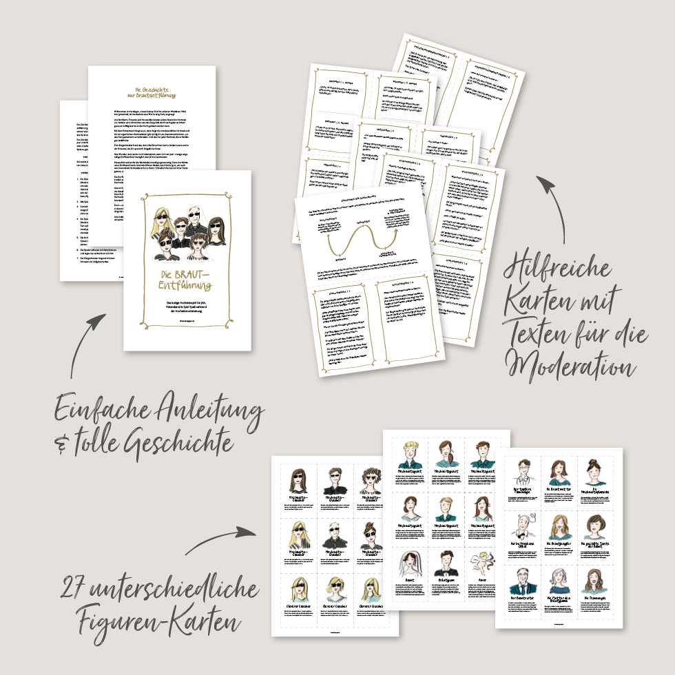 weddingstyle-spiele-brautentf-hrung-werw-lfe-hochzeitsspiel-63-karten image 2