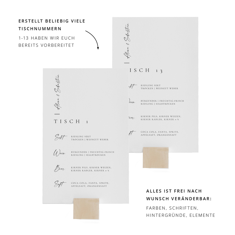 weddingstyle-feier-tischnummern-mit-getr-nkekarte-105x148 image 2