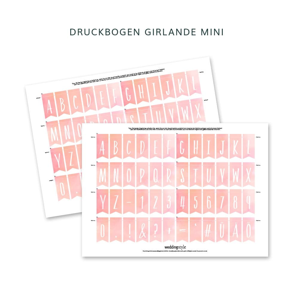weddingstyle-feier-diy-girlande-peach-buchstaben-pdf-a4 image 5