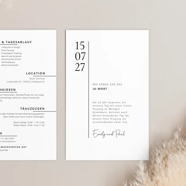 weddingstyle-hochzeitskarten-let-s-be-married-einladung-vorlage image 1