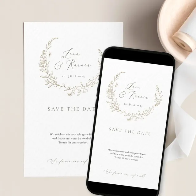 weddingstyle-elegant-wreath-digitales-save-the-date image 1