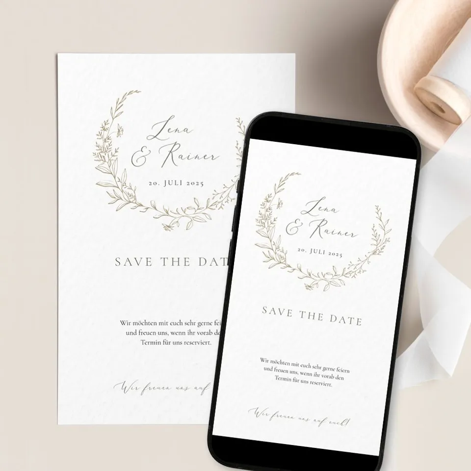 weddingstyle-elegant-wreath-digitales-save-the-date image 1