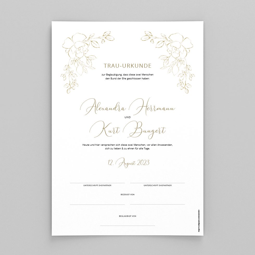 weddingstyle-trauung-hochzeitsurkunde-goldleaves-zum-ausdrucken image 1