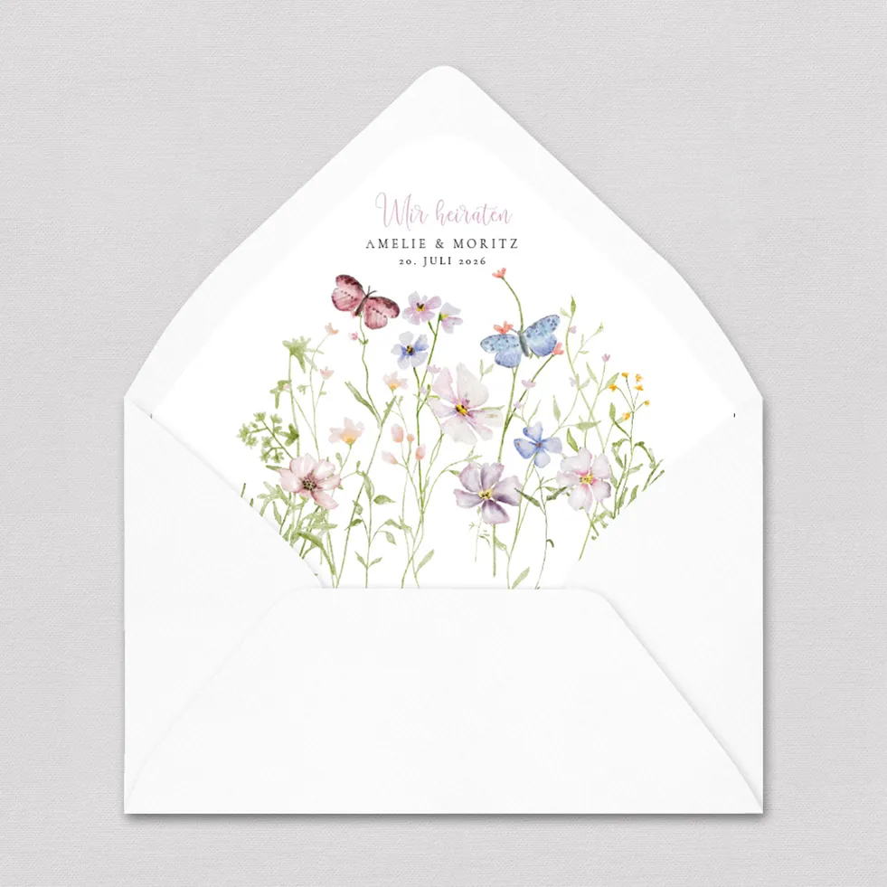 weddingstyle-hochzeitskarten-briefumschlag-inlay-blumenwiese-a4 image 1