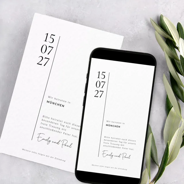 weddingstyle-hochzeitskarten-save-the-date-datum-karte image 1