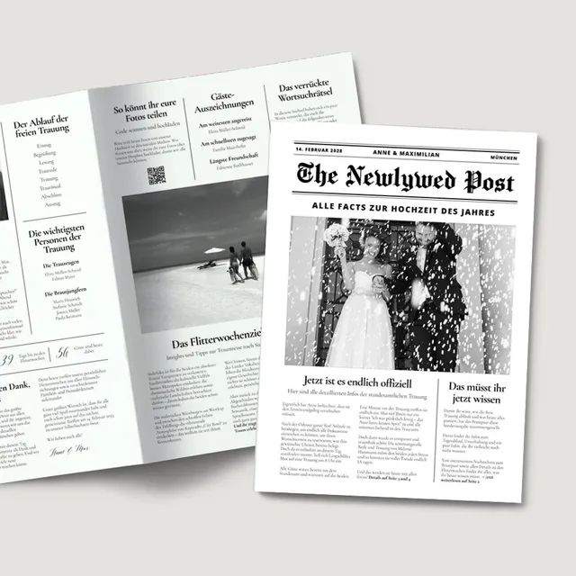 weddingstyle-mini-hochzeitszeitung-4-seiten-din-a4-zeitung-pdf image 1