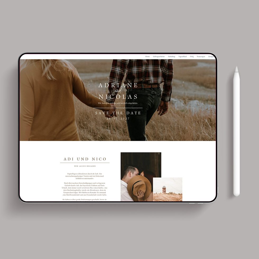 weddingstyle-classic-hochzeitswebseite-vorlage-canva-privat image 2