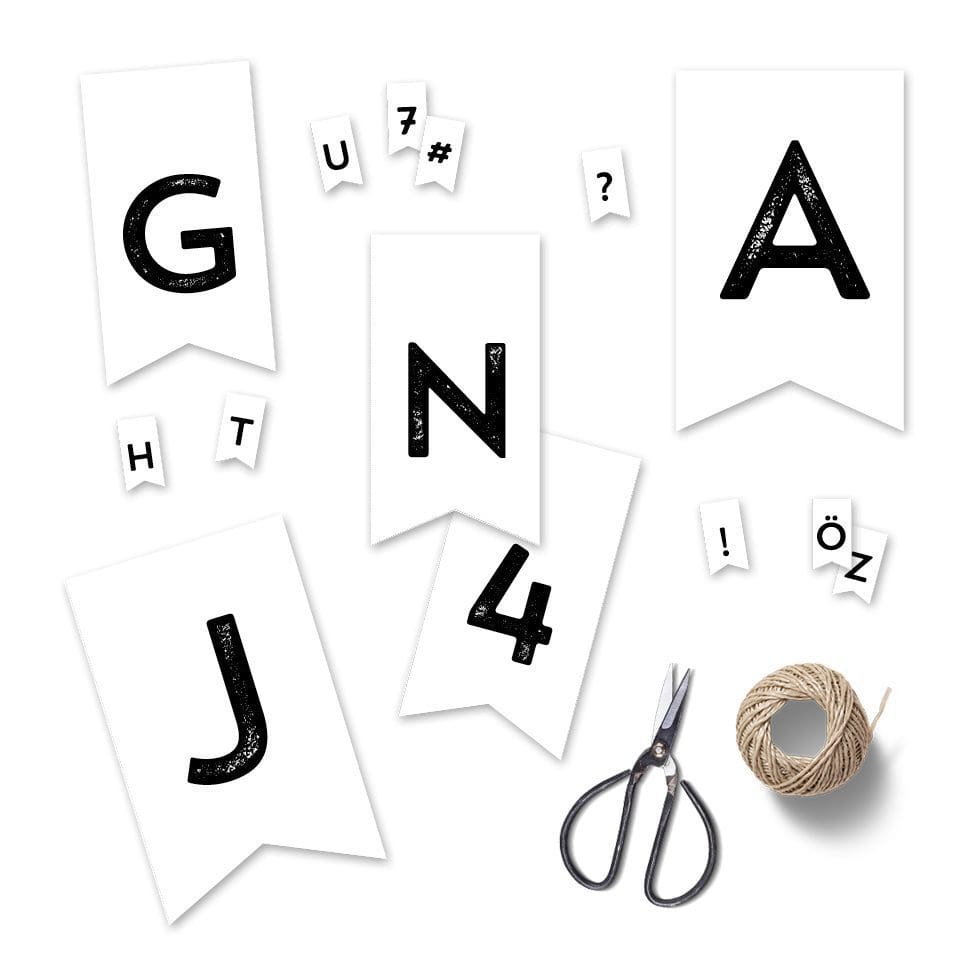 weddingstyle-feier-diy-girlande-black-white-buchstaben-download image 2