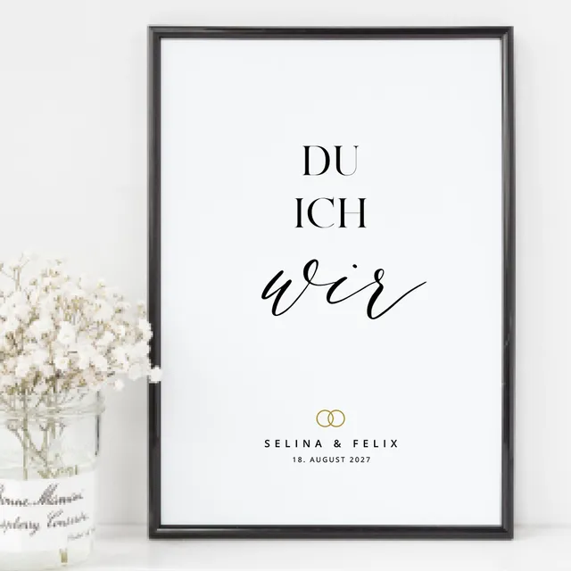weddingstyle-geschenke-hochzeitsposter-du-ich-wir-bild-personalisiert image 1
