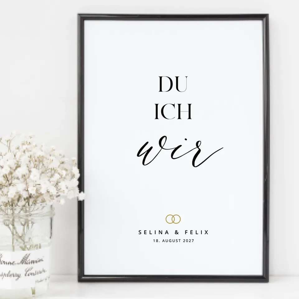 weddingstyle-geschenke-hochzeitsposter-du-ich-wir-bild-personalisiert image 1