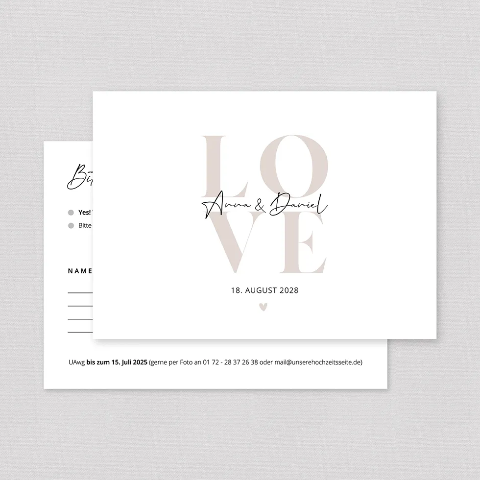 weddingstyle-hochzeitskarten-antwortkarte-love-rsvp-papier image 1