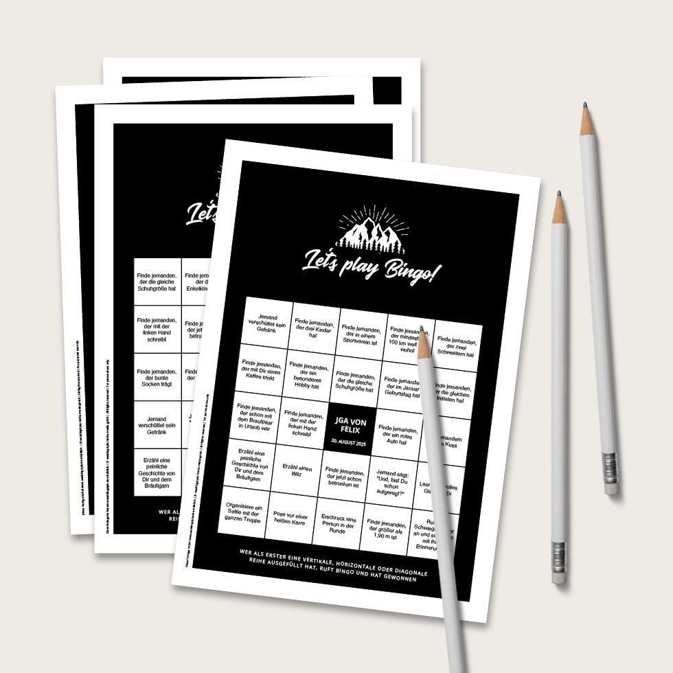 weddingstyle-jga-br-utigam-bingo-challenge-spiel-personalisierbar image 1