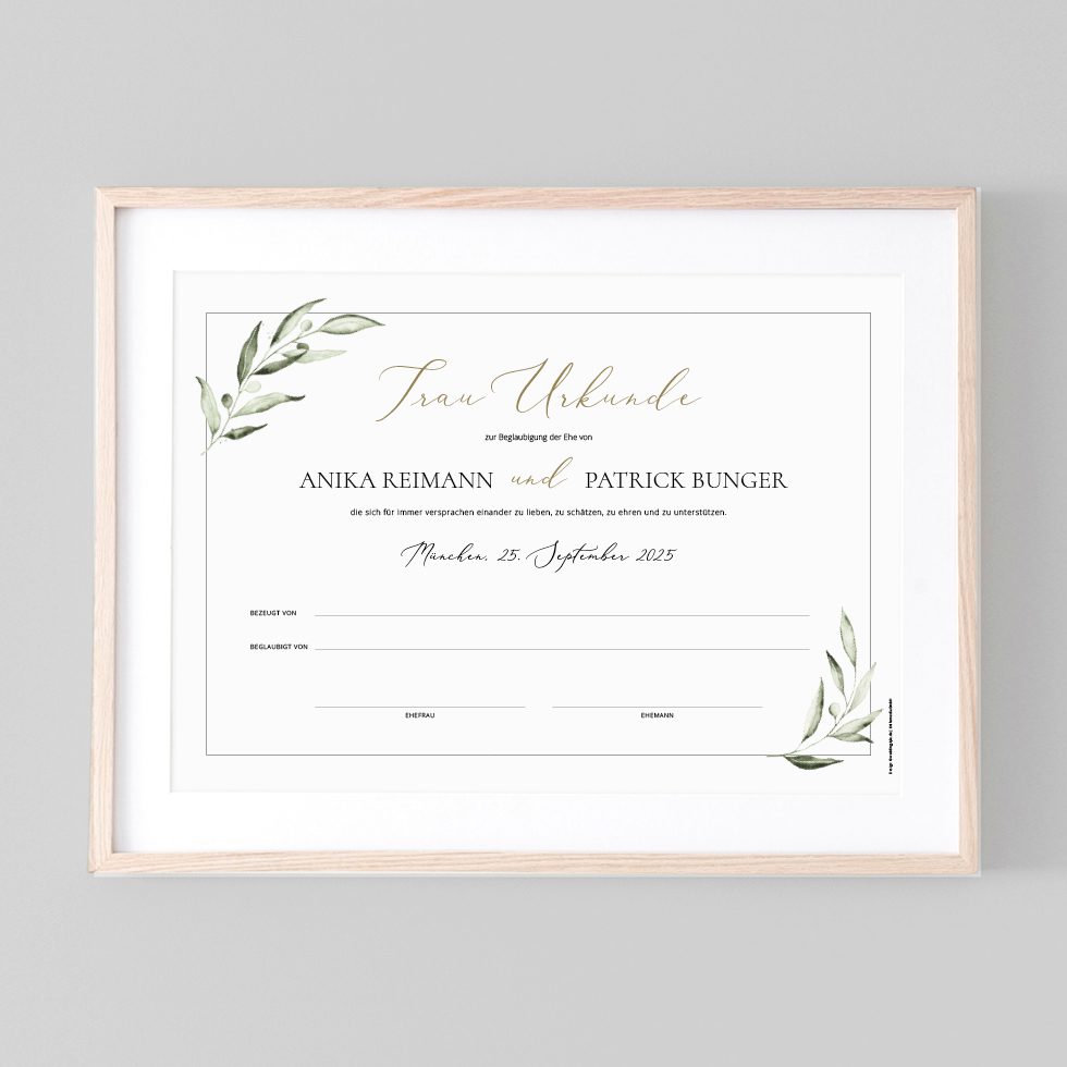 weddingstyle-trauung-trau-urkunde-olivenzweig-eheversprechen image 1