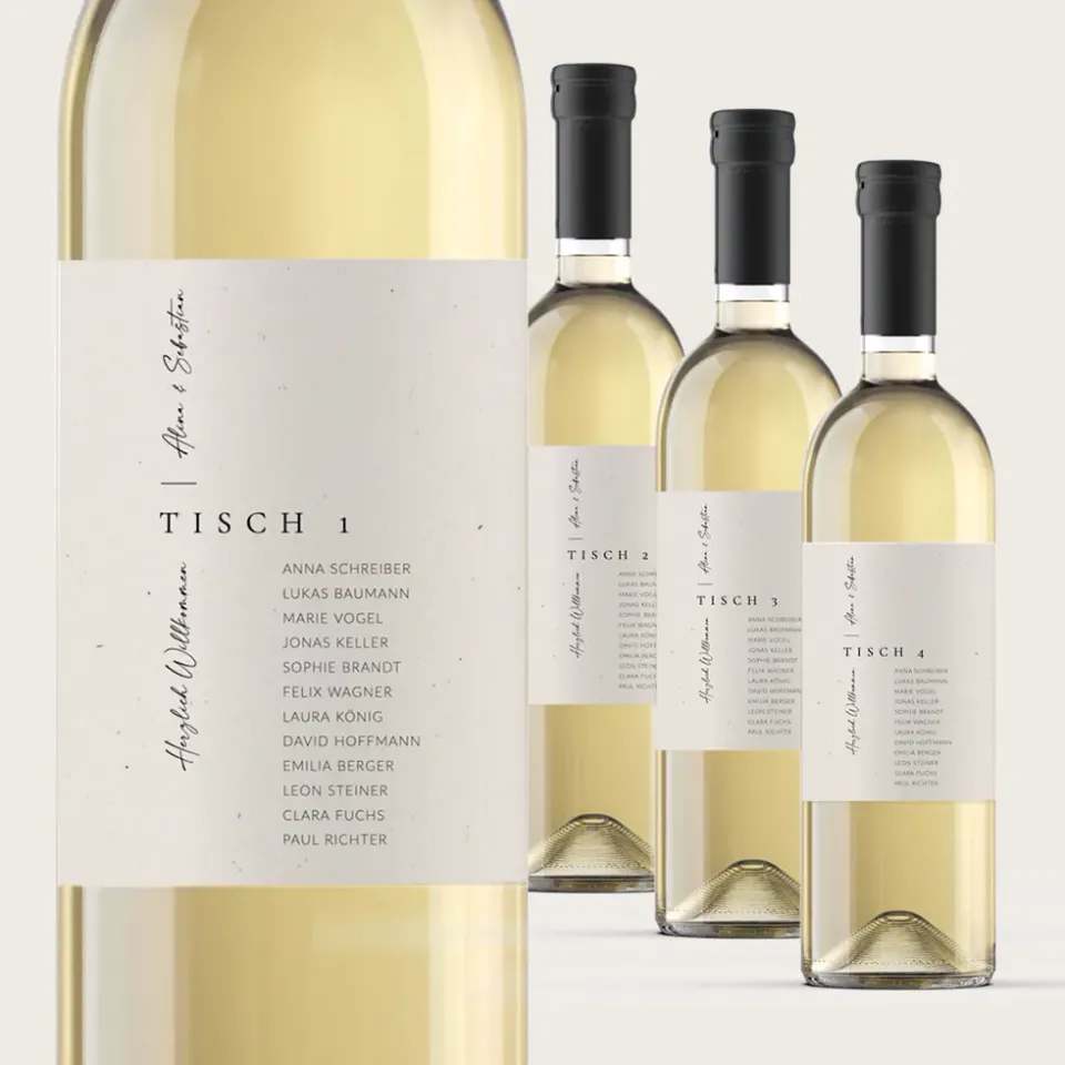 weddingstyle-feier-natural-flaschenetikett-tischnummer-wasserfest image 1