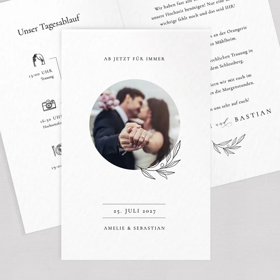 weddingstyle-hochzeitskarten-branch-einladung-klappkarte-b6 image 1