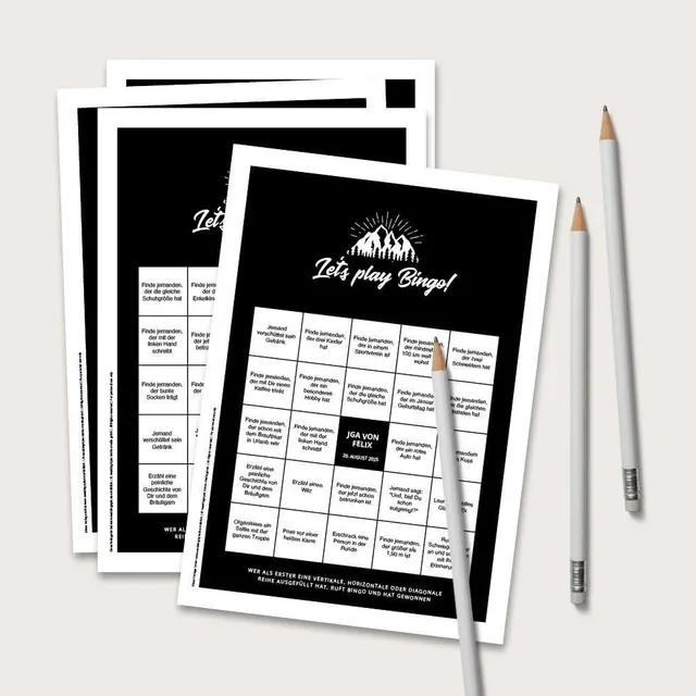 weddingstyle-jga-br-utigam-bingo-challenge-spiel-personalisierbar image 1