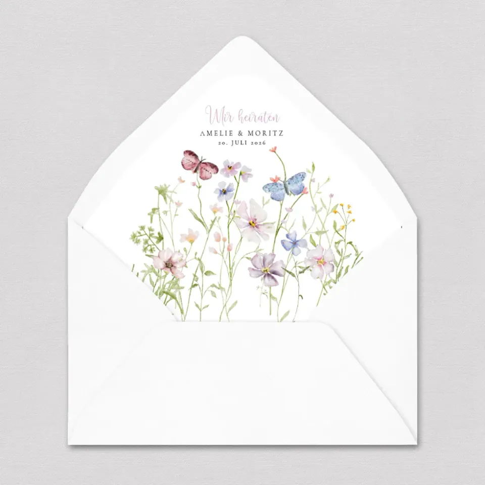 weddingstyle-hochzeitskarten-briefumschlag-inlay-blumenwiese-a4 image 1