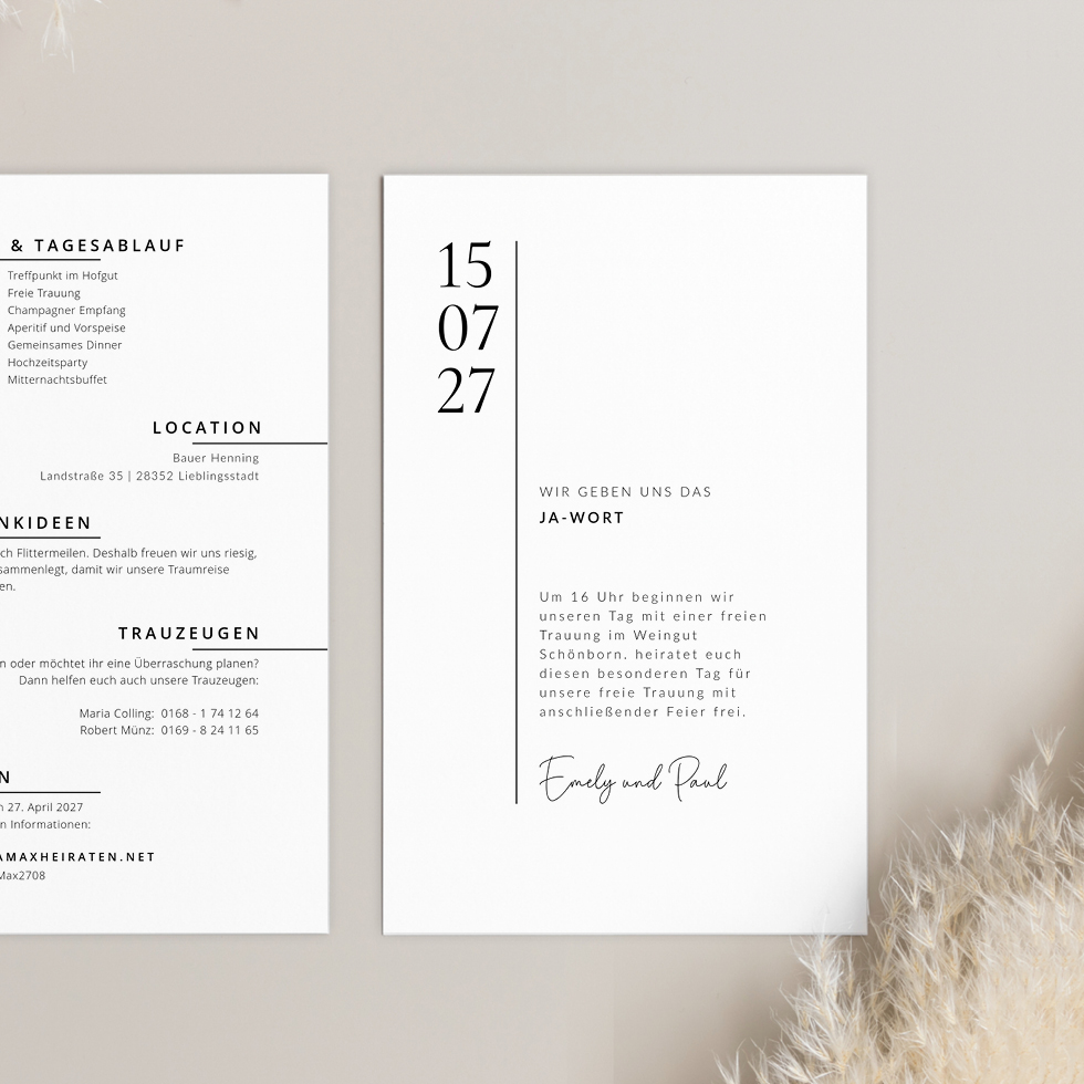 weddingstyle-hochzeitskarten-let-s-be-married-einladung-vorlage image 1