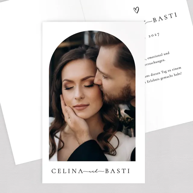weddingstyle-dankeskarte-modern-bogen-hochzeit-klappkarte-b6 image 1