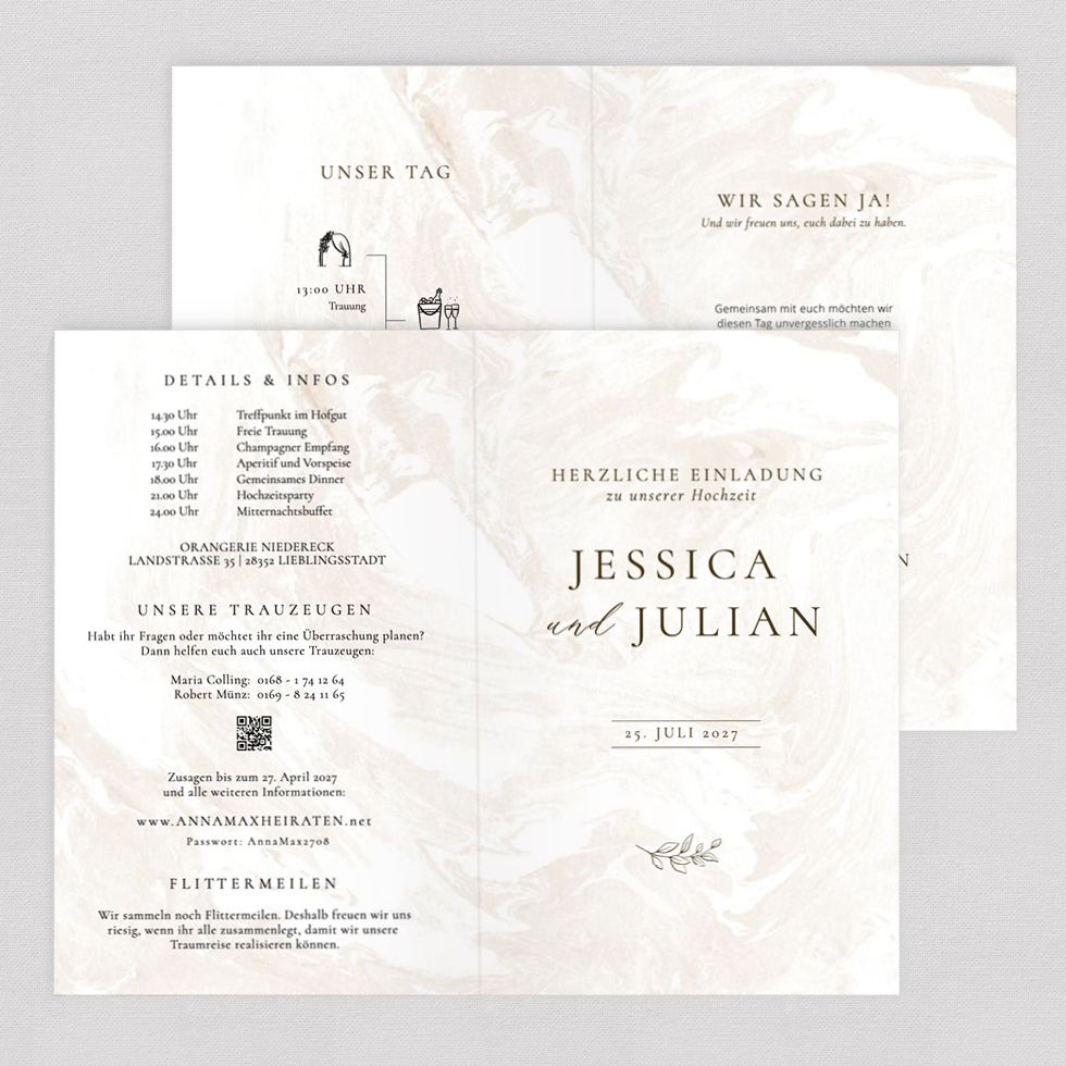 weddingstyle-marvel-hochzeitseinladung-klappkarte-b6-individuell image 2
