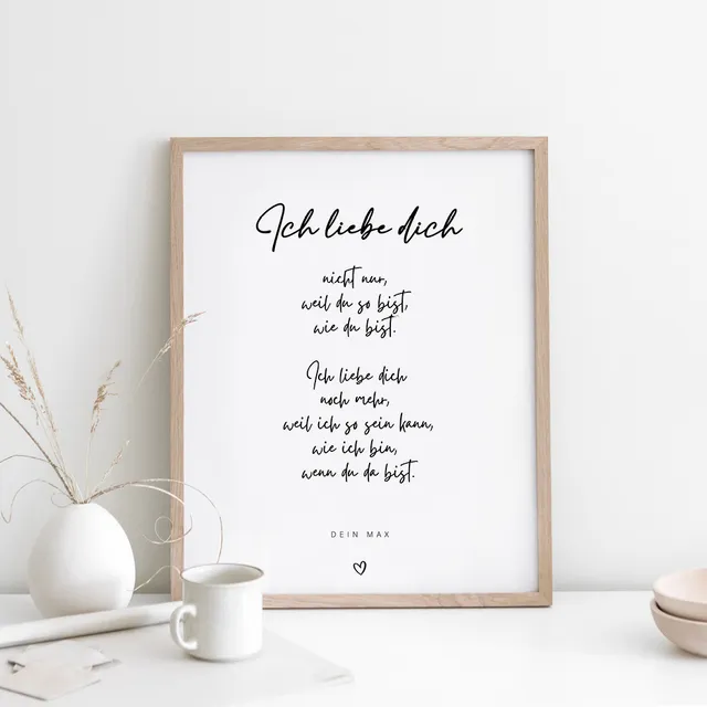 weddingstyle-geschenke-spr-che-poster-ich-liebe-dich-bild-matt image 1