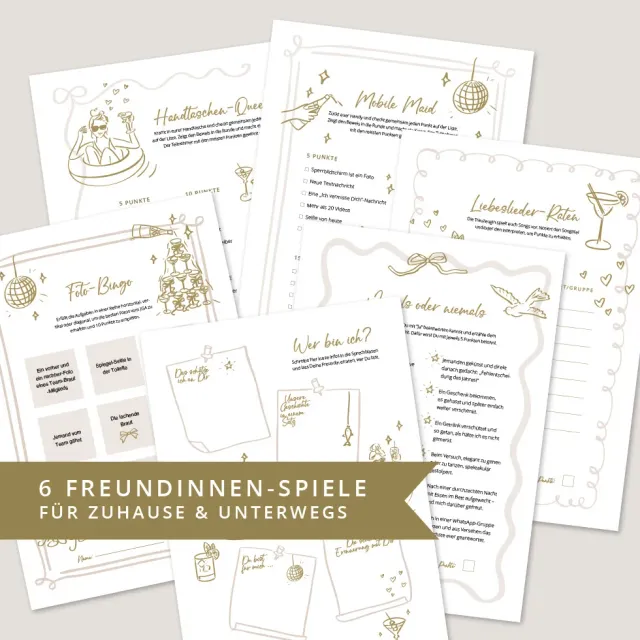 weddingstyle-jga-girls-day-spieleset-pdf-6-spiele image 1