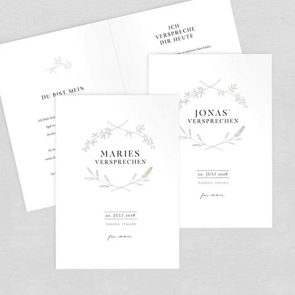 weddingstyle-vintage-vibes-eheversprechen-hefte-2er-set image 1