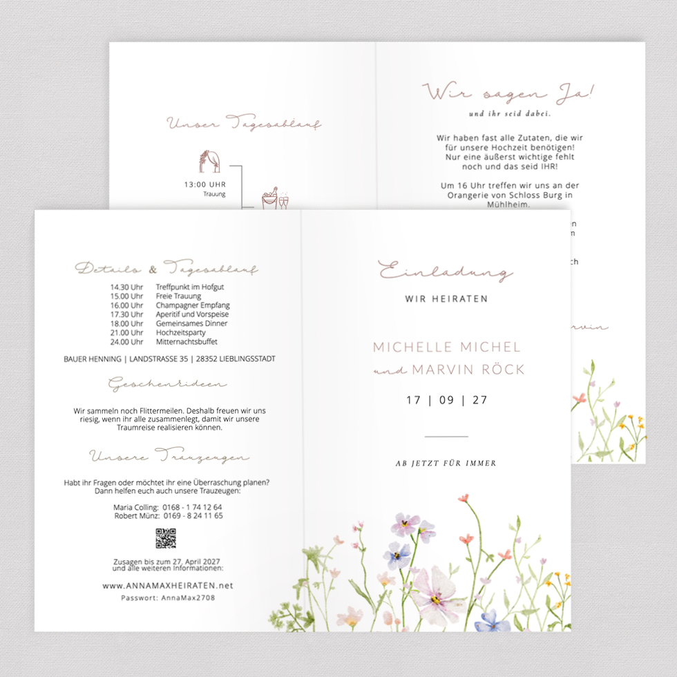 weddingstyle-wiesenblumen-hochzeitseinladung-klappkarte-b6-individuell image 2