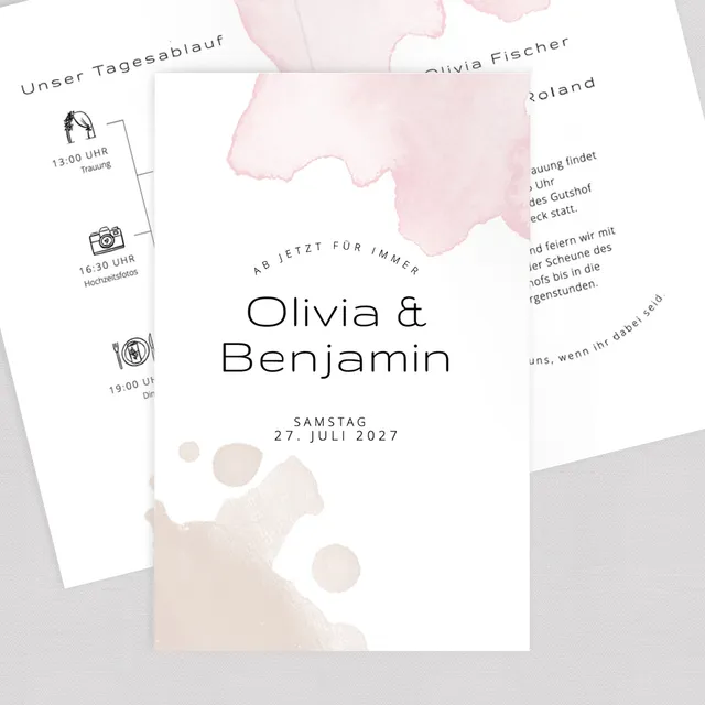 weddingstyle-hochzeitskarten-einladung-fluid-klappkarte-b6 image 1